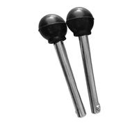 Milageto 2 perni per pila di Pesi, Accessori per Macchine Via Cavo, sostituisce la Parte, perni per Palestra con Chiave di Selezione, Perno per, 8x1 Cm