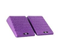 Milageto 2 Pezzi Blocco a Cuneo per Squat, allungamento Polpacci, tavola inclinata, ad Alte Prestazioni, Versatile, Professionale, Blocco per allungamento, Viola