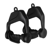 Milageto 2 Pezzi di Impugnatura per Allenamento della, attacchi per trazioni LAT, Comodi, Professionali e Confortevoli per Bodybuilding, per Macchine Via