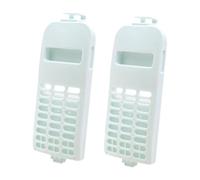 Milageto 2 pezzi di rete per la rimozione dei rifiuti, facile installazione, filtro per lanugine della lavatrice, rete per la rimozione dei rifiuti della