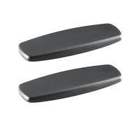 Milageto 2 Pezzi di Ricambio per braccioli per Sedia da Gioco, Supporto Morbido Universale, Linea Semplice, Accessori in Pelle PU, Installazione Semplice, 25.5x8.5 cm