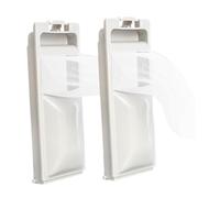 Milageto 2 pezzi di ricambio per filtro rifiuti, rete di rimozione dei rifiuti, filtro anti- per lavatrice per -c45D -k45F -w55E