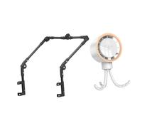 Milageto 2 Pezzi Maniglia per Carrello Manico di Ricambio Barra di Traino Impugnatura Staccabile con Struttura E Ventilatore Adatto per Spiaggia E C