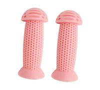 Milageto 2 Pezzi manopole per Manubrio Bici per Bambini Antiscivolo Leggere comode di Ricambio da 22 mm manopole per Bicicletta per Bambini per Andare in, Rosa Chiaro