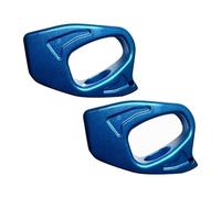 Milageto 2 Pezzi Morsetto per Corda di Risalita in Alluminio Riser Regolabile Dispositivo di Assicurazione Impugnatura Autobloccante Clip per Corda Adatto per, Blu