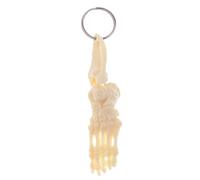 Milageto 2 Pezzi Portachiavi Cuore Umano Mini Modello Anatomia Ornamentale PVC Realistico per Studenti Materiale Didattico Festa Halloween Decoro Casa