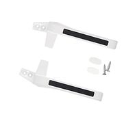 Milageto 2 pezzi serratura universale per maniglia della finestra Prime Line forniture accessori di supporto fai da te pratico durevole in lega di zinco per,