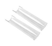 Milageto 2 Pezzi Strumento Svizzero per Modellare in Acrilico Gadget Da Da Usare Strumento per Pasticceria Supporto per La Preparazione di Desser, 30x8x4.5 Cm