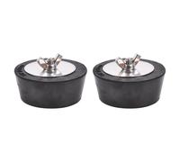Milageto 2 Pezzi Tappo di espansione Invernale per Piscina Tappo di Ricambio per di svernamento Versatile per Piscina per lavello da Cucina Vasca da Bagno, 63 Mm