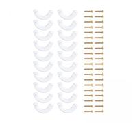 Milageto 2x Fermo Scorrevole per Cassetti Da 20 Pezzi con Viti Accessorio per Mobili Parti di Riparazione Hardware Facili Da Installare per Tavolo Da Toeletta