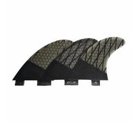 Milageto 3 Pezzi Pinna per Longboard Idrodinamica, Style to 1, Grigio