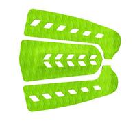 Milageto 3 Pezzi Tavola da Surf Traction Pad Skimboard Surf Traction Tail Pads Deck Grip - Verde