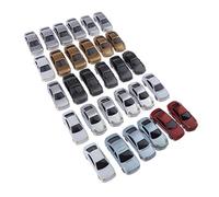 Milageto 30 Pezzi di Auto in Miniatura Assortite per Artigianato Diorama, Scala 1:75 Ho OO
