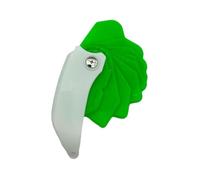Milageto 9 in 1 Spandicemento per Stucco, Versatile Strumento di Finitura Liscia per Livellare Il Vetro in Bagno E Soggiorno, Verde