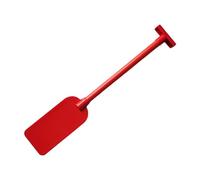Milageto Accessori per pagaia per Bambini, pagaia Decorativa in PVC Comoda per Canoa Gonfiabile per spettacoli sul palco, Rosso 50 Cm