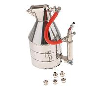 Milageto Aerografo Portatile Pneumatico per Texture Metalliche, 3500 Ml, per Malta