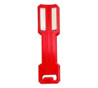 Milageto Aerosols Spray Can Holder Porta Spray Organizer Bottiglia Supporto Strumento Pp Robusto Compatto Leggero Adatto per Garage Officina Casa, Rosso