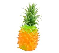 Milageto Ananas artificiale, frutto artificiale che sembra vero, modello di frutta finta per la decorazione della casa, per bambini, per l'istruzione, per, 10x24 Cm