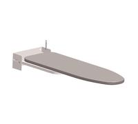 Milageto Asse da stiro sospesa, supporto per stirare i vestiti, asse da stiro pieghevole resistente, rotazione di 180° per casa, appartamento, piccolo spazio, Bianco