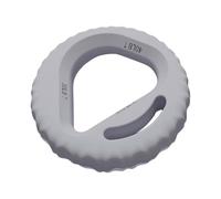Milageto Attrezzo per rafre la Presa della Mano, attrezzo per Esercizi con l'anulare, in Silicone, a 3 Livelli di Resistenza, per allenare la, Grigio 40 45 50lb