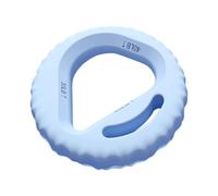 Milageto Attrezzo per rafre la Presa della Mano, attrezzo per Esercizi con l'anulare, in Silicone, a 3 Livelli di Resistenza, per allenare la, Blu 30 35 40lb