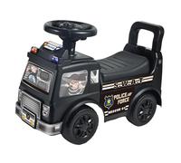 Milageto Auto Giocattolo per Bambini, a Basso Rumore, per sviluppare Le capacità motorie, Parco Giochi, Gioco Attivo nei parchi con Musica per Bambini da 1 a 3, Nero