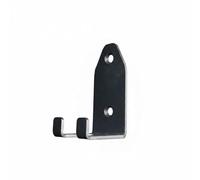 Milageto Barbell Rack Supporto Porta Bilancieri Porta Asta Gancio Palestra in Acciaio Compatibile con Rack Fori 18 Mm Mm Interasse 50 Mm Organizzazione, Verticale-18h 50P