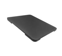 Milageto Base scorrevole per macchina da caffè da cucina, organizer da banco in legno per macchina da caffè, vassoio scorrevole per da caffè per friggitrice ad, Colore Nero