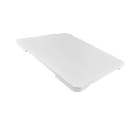 Milageto Base scorrevole per macchina da caffè da cucina, organizer da banco in legno per macchina da caffè, vassoio scorrevole per da caffè per friggitrice ad, Colore Bianco