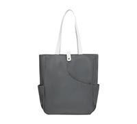 Milageto Borsa a Tracolla per Pickleball, Multiuso, Comoda, per riporre Le Racchette, per Principianti, Palestra, Grigio