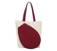 Milageto Borsa da Badminton Robusta, Organizer Versatile, Borsa per Principianti, Professionale, Accessori Decorativi per Adulti, da Palestra, Rosso