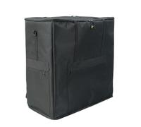 Milageto Borsa da Bici Pieghevole Imbottita Custodia Resistente per Ciclisti, Borsa Per Bici Pieghevole Mummia Nera Ispessita Per 14-16 Pollici