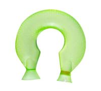 Milageto Borsa dell'acqua calda per il riempimento dell'acqua del collo, portatile, con tappo a vite in PVC, comoda borsa da 1400 ml, scaldacollo e spalla, Verde