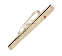 Milageto Borsa per Canna da Pesca da Viaggio con Cerniera, Grande capacità, Regalo per Uomo, per della Tenda, Borsa portaoggetti per canne da Pesca, Beige 130cm