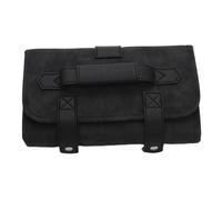 Milageto Borsa Porta Forbici Parrucchiere Astuccio Strumenti Organizer Grande Capacità Custodia Impermeabile in Pelle PU Adatta a Salone Stylist Barber Animali, Nero