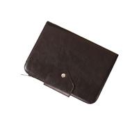 Milageto Borsa porta forbici per parrucchieri, custodia per parrucchieri, custodia pieghevole in pelle PU per forbici da parrucchiere, Nero