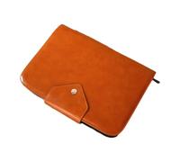 Milageto Borsa porta forbici per parrucchieri, custodia per parrucchieri, custodia pieghevole in pelle PU per forbici da parrucchiere, Marrone