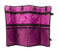 Milageto Borsa porta-parrucche con gancio per più parrucche, custodia salvaspazio per extension per capelli, per salone, bagno, viaggi