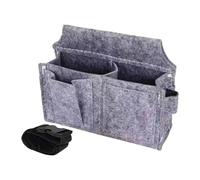 Milageto Borsa portautensili per elettricista, portautensili professionale, cintura porta attrezzi da giardinaggio, tasca in vita per giardiniere, Grigio Scuro