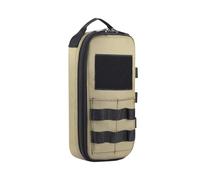 Milageto Borsa portautensili portatile con apertura larga e cerniera, borsa portautensili multiuso, ferramenta portatile per tuttofare