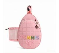 Milageto Borsa Racchet Trapuntata Design decorato Sportivo, Borsa a Tracolla con Maniglia Superiore e Gancio, Leggera, per Sessioni da Ca
