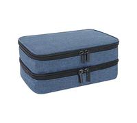 Milageto Borsa termica portatile Custodia da trasporto isolata Grande capacità Due strati Comoda borsa da viaggio protettiva Mini confezione isolata per