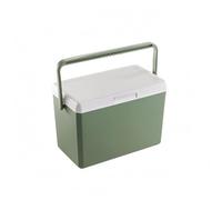 Milageto Box Frigo Rigido Plastica Rigida Contenitore Isotermico Rigido Resistente Contenitore Termico per Picnic, Verde Matcha, 16L
