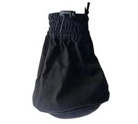 Milageto Calza diffusore asciugacapelli per capelli ondulati ondulati resistenti al calore universale pieghevole facile da usare copertura per asciugacapelli, Maglia Nera
