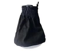 Milageto Calza diffusore asciugacapelli per capelli ondulati ondulati resistenti al calore universale pieghevole facile da usare copertura per asciugacapelli, Mesh Argent