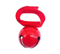 Milageto Campanello in Metallo Bear Bell Gear a Prova di Orso con Design Silenzioso, Rumoroso per Escursionismo, Pesca, Alpinismo, Ciclismo, Escursionista, Rosso