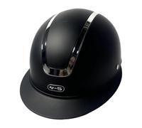 Milageto Casco da Equitazione, Casco equestre Comodo e Versatile per Uomo e Donna, Cappello da Cavaliere, Attrezzatura equestre Professionale, Nero Opaco