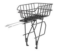 Milageto Cestino Posteriore per Bici da Ciclismo con portabici Posteriori, portabici da asporto, cestini portaoggetti, Cestino da carico per Bici da Strada,