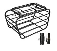 Milageto Cestino Posteriore per Bicicletta, Pratico, Resistente, portante per Cani, Cestino per Bicicletta per Escursioni e Viaggi, Senza Fodera, 38 Cm X 23 Cm X 21.5