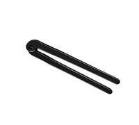 Milageto Chiave regolabile, strumento di rimozione della chiave per smerigliatrice angolare, a perno in acciaio, pinza per perni per la regolazione dei collari, Diametro 0.3 Cm